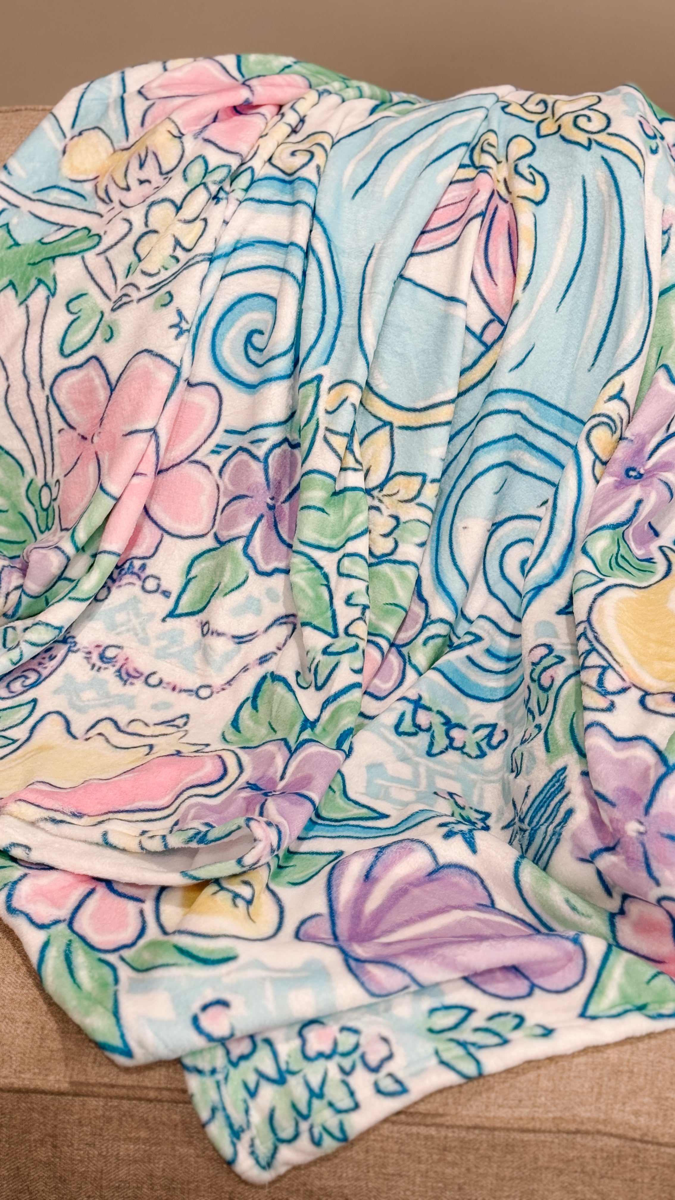 Once Upon a Bloom Cozy Blanket