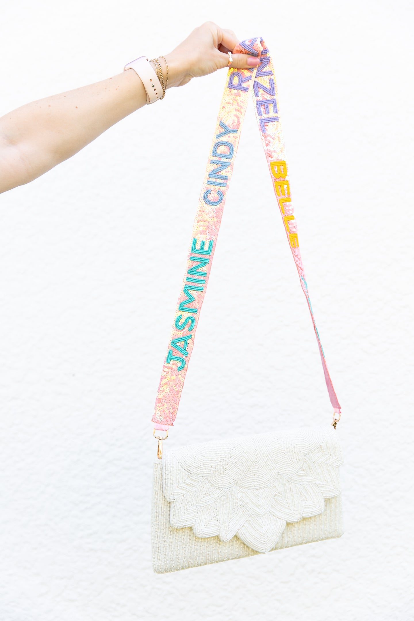 Royal Roll Call Purse Strap