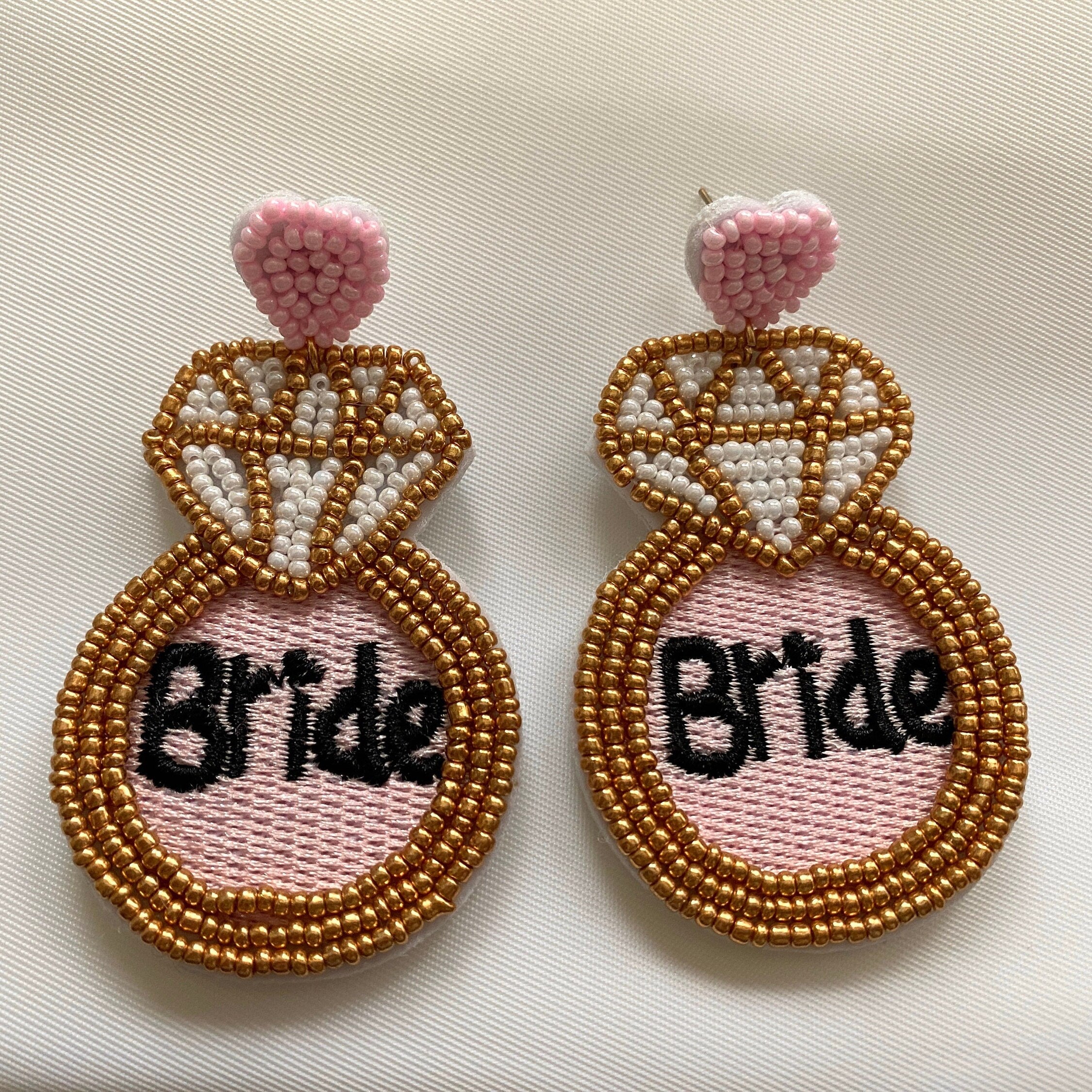 Bride Beaded Earrings