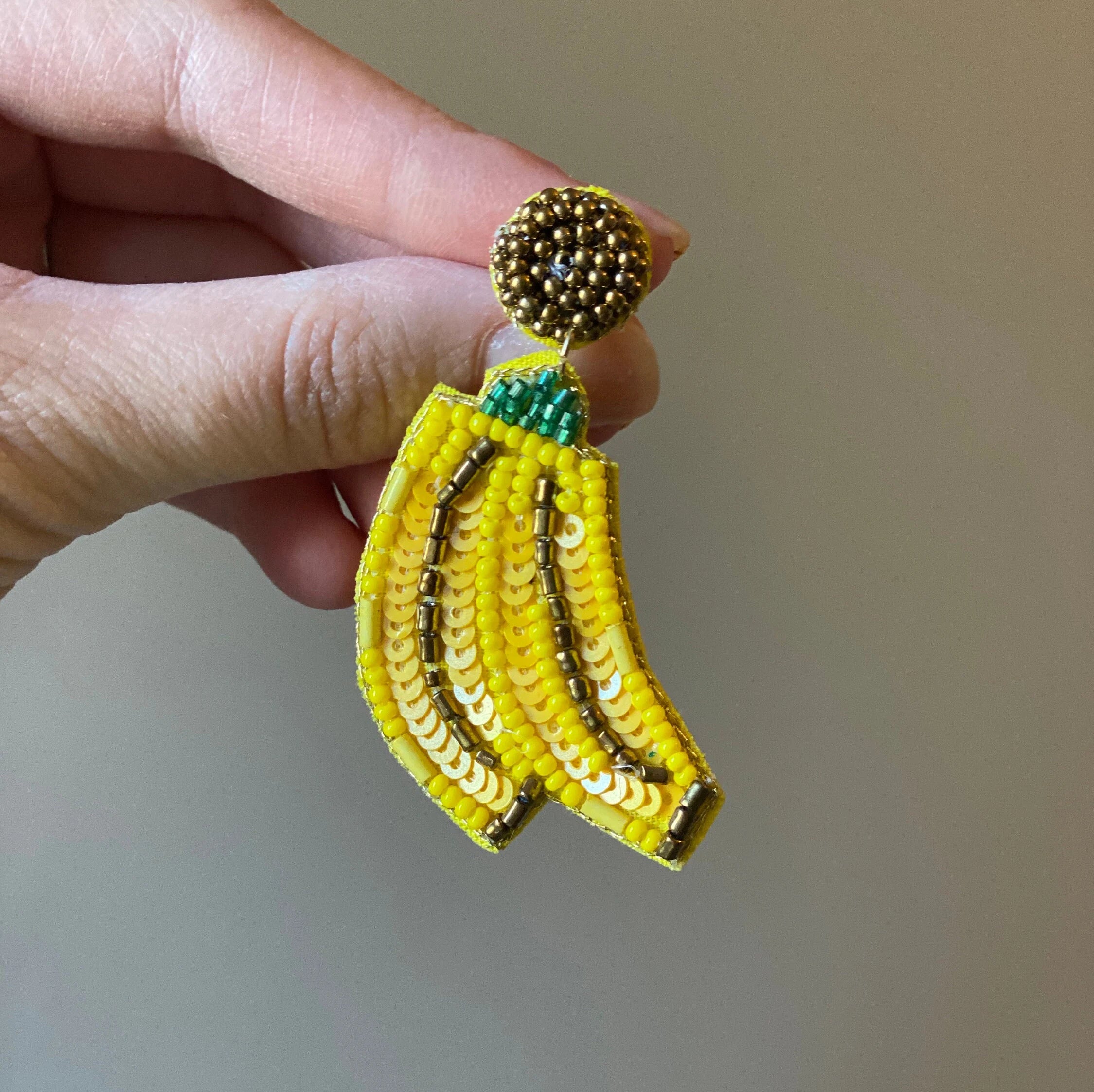 Banana Earrings