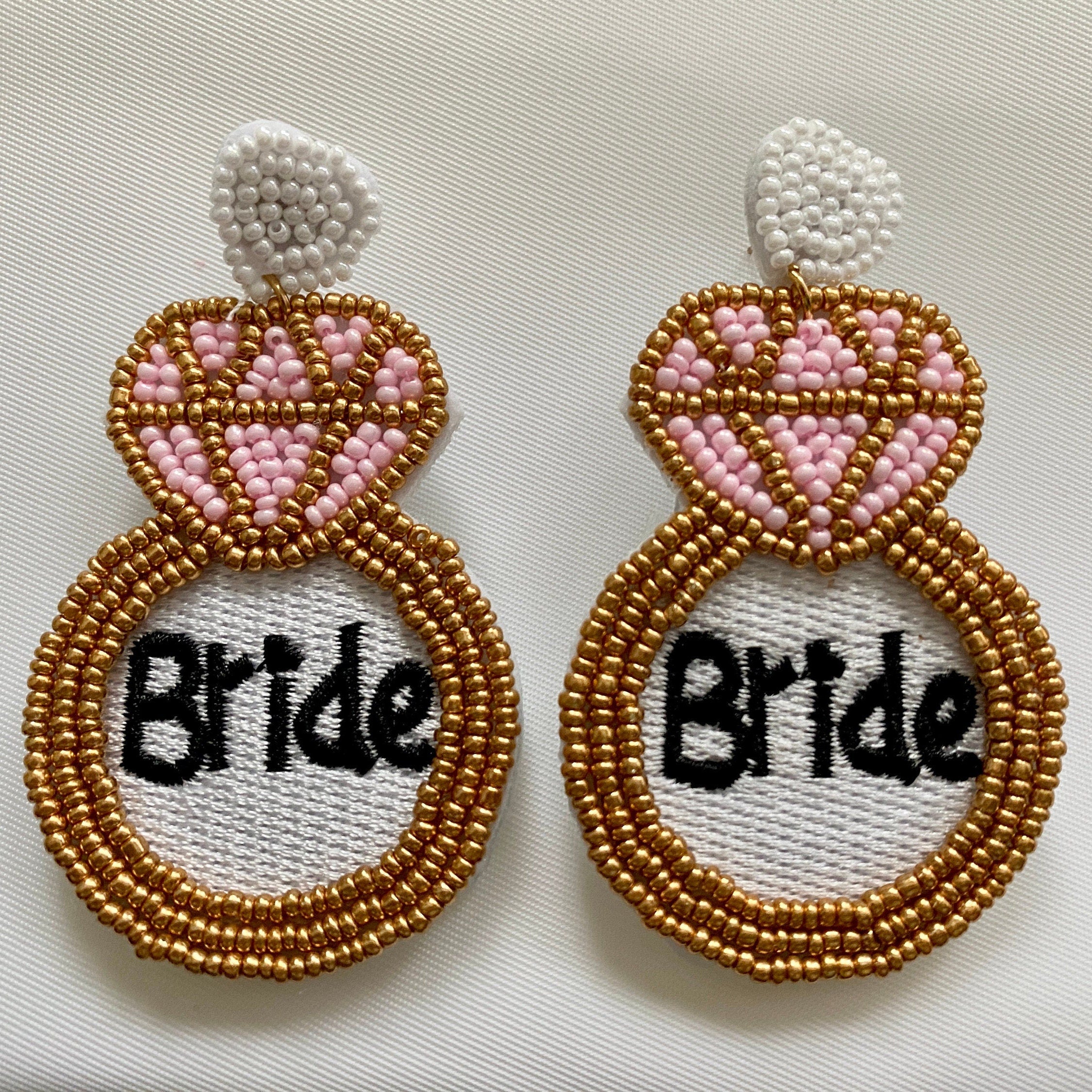 Bride Beaded Earrings