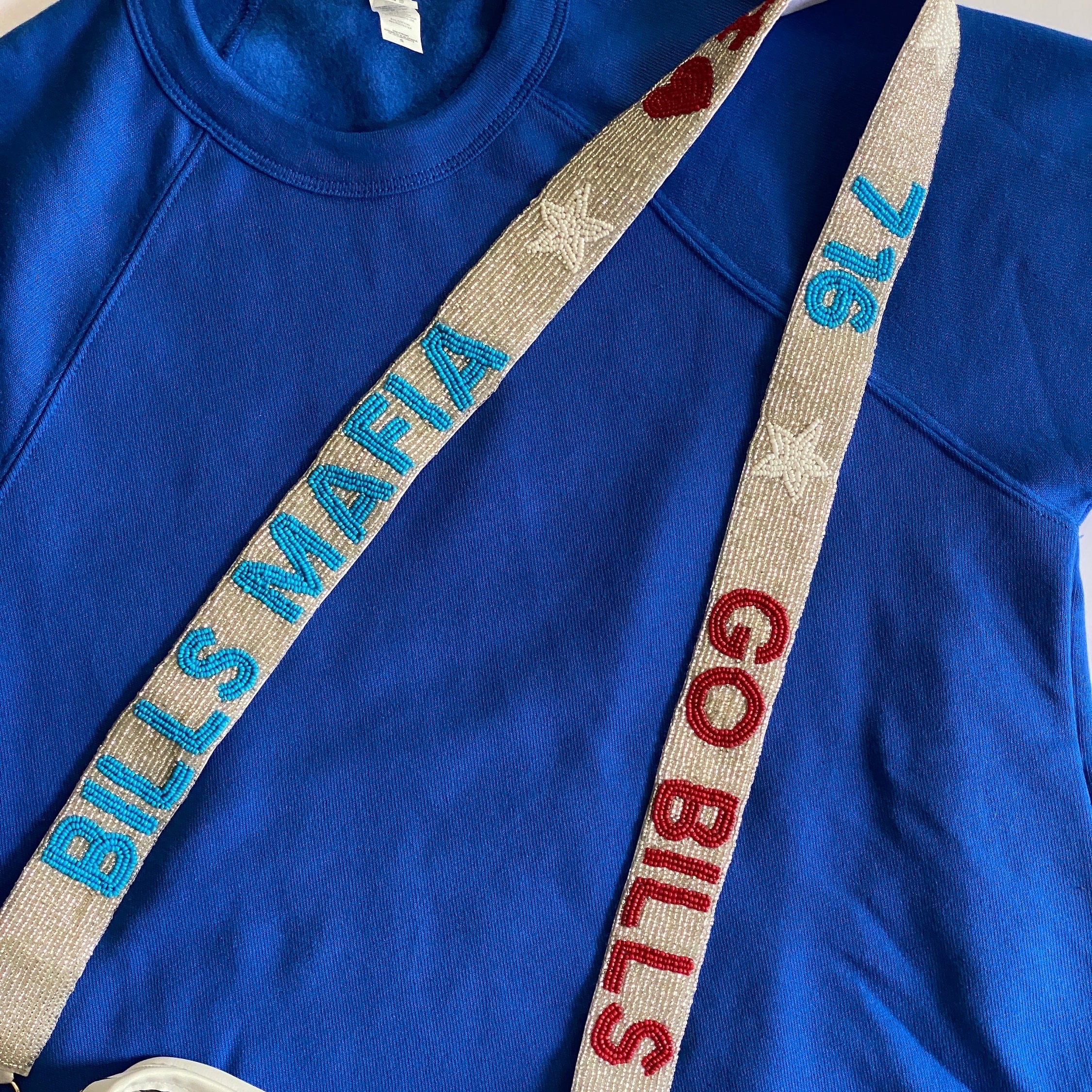 Bills Mafia Beaded Purse Strap